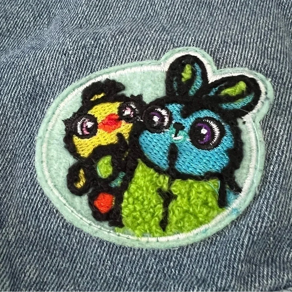 Disney Pixar Toy Story 4 Denim Jacket Girls Size 4 - Picture 3 of 12